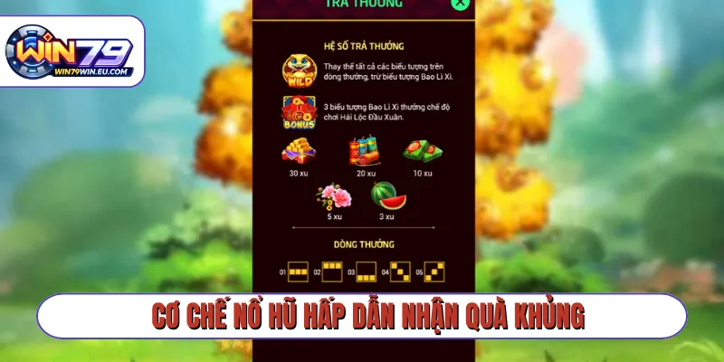 Cơ chế nổ hũ hấp dẫn nhận quà khủng