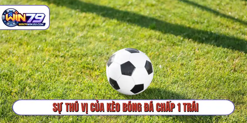 Sự thú vị của kèo bóng đá chấp 1 trái