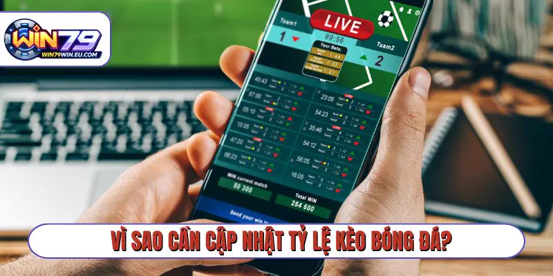 Giải thích lý do vì sao cần cập nhật tỷ lệ kèo bóng đá